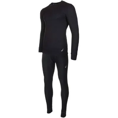 2pc Men Thermal Set Black