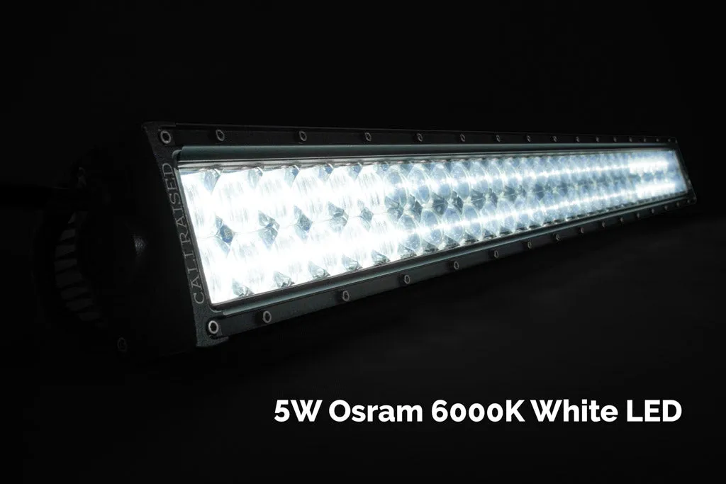 42" Dual Row 5D Optic OSRAM LED Bar BY CALI RAISED LED