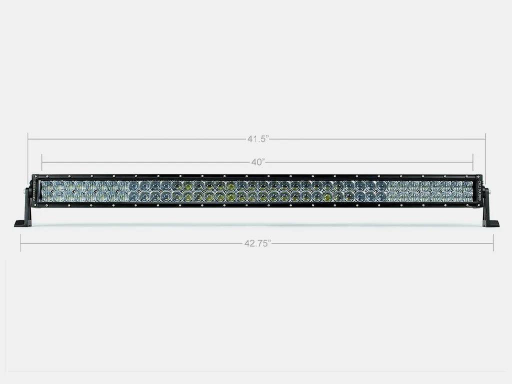 42" Dual Row 5D Optic OSRAM LED Bar BY CALI RAISED LED