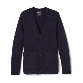 Adult Anti-Pill V-Neck Cardigan