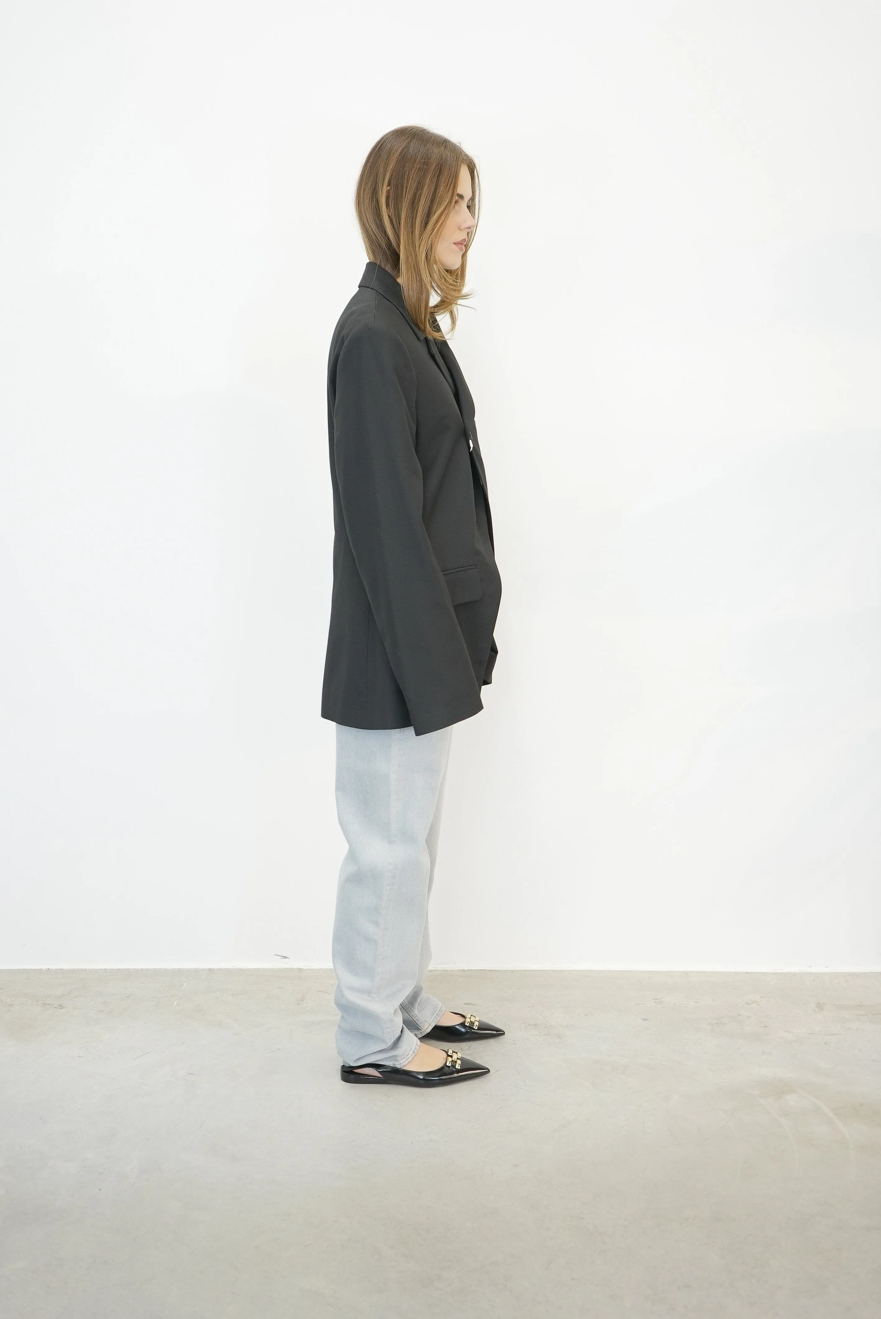 ALORA ASYMETRIC BLAZER