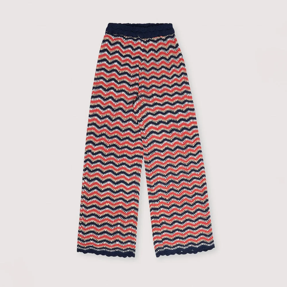 Areti Woman's Cardigan & Pants Set | Chili