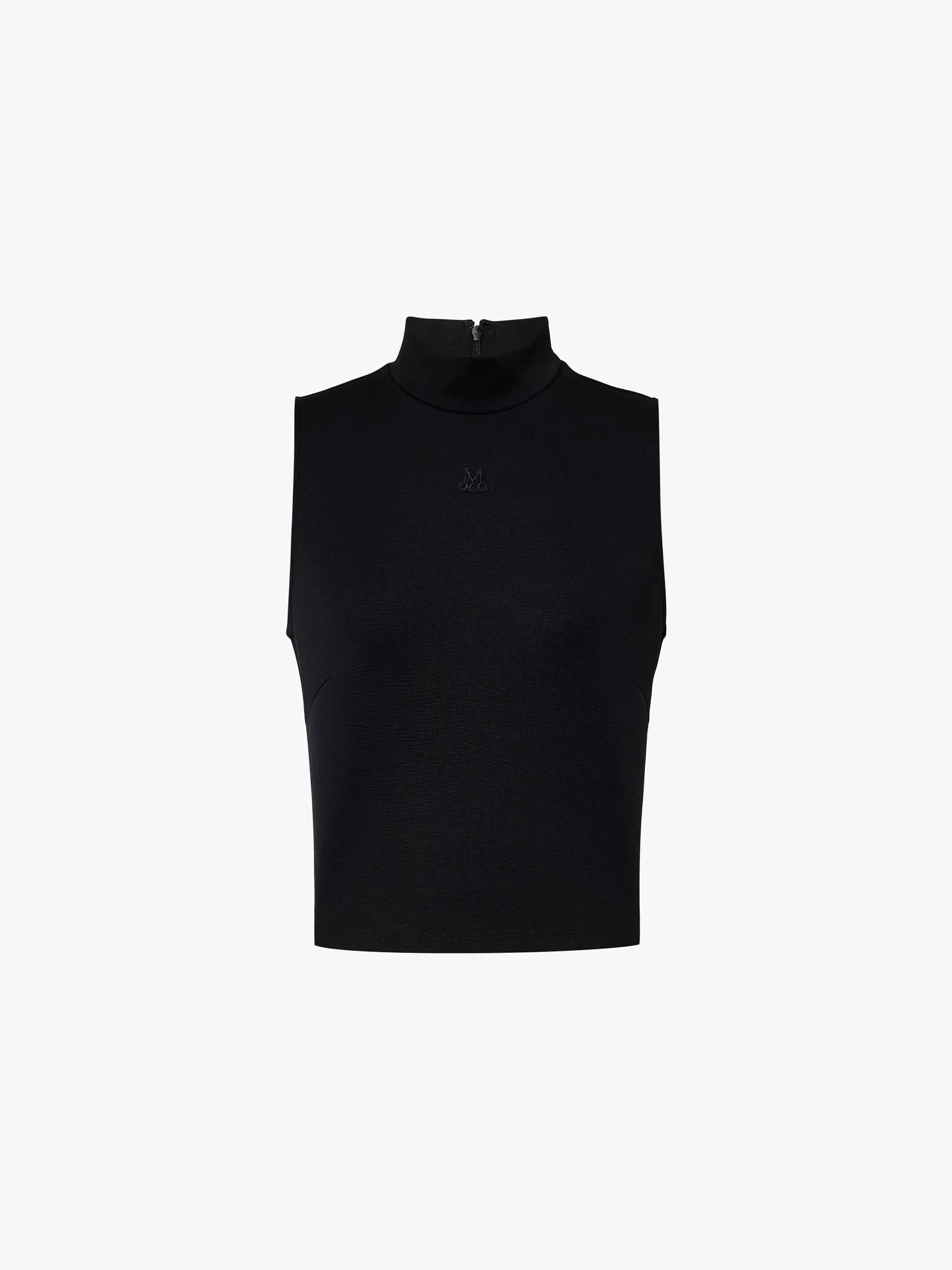 Back Zip Sleeveless Tank