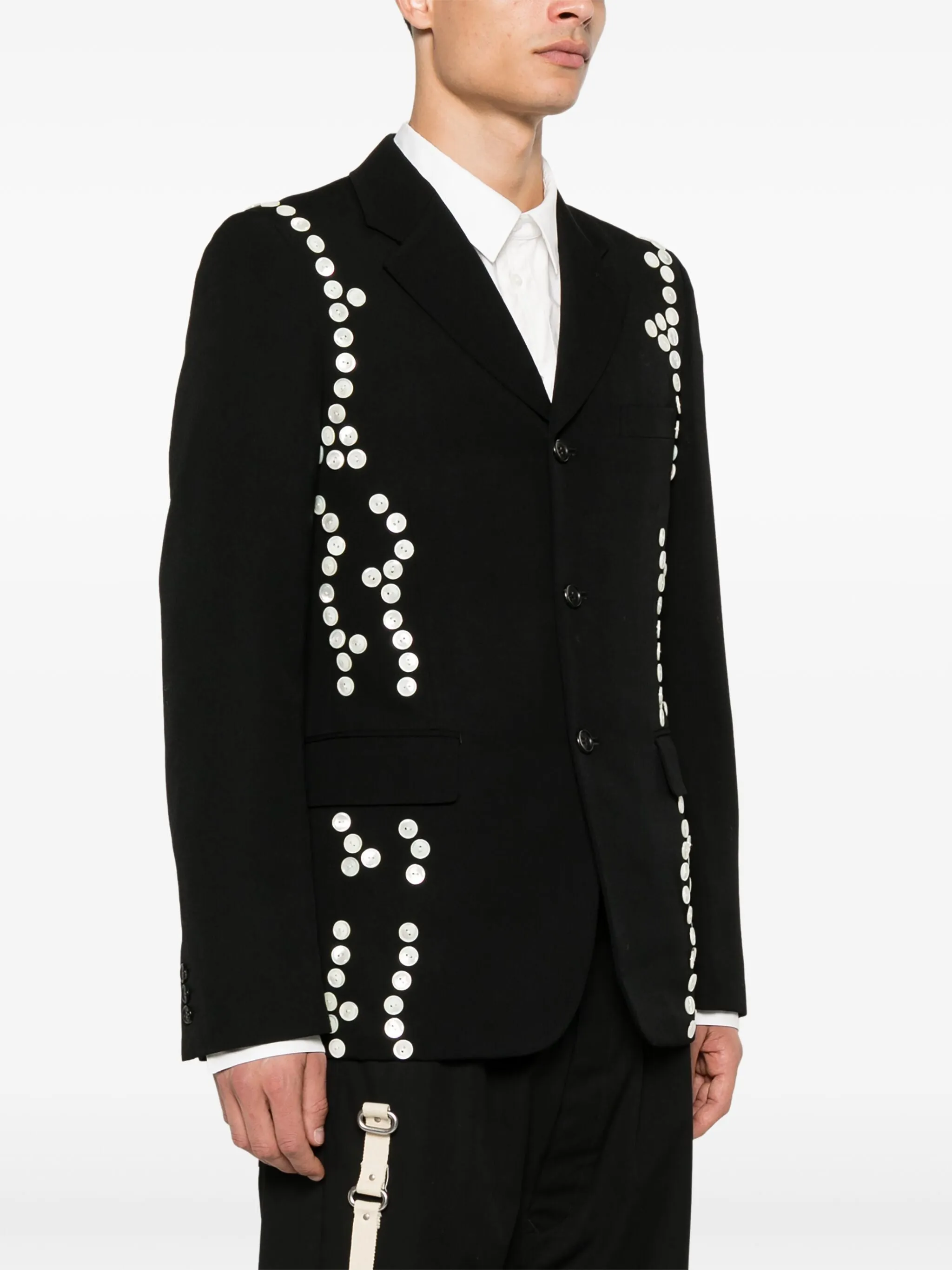 Blazer With Embellishments