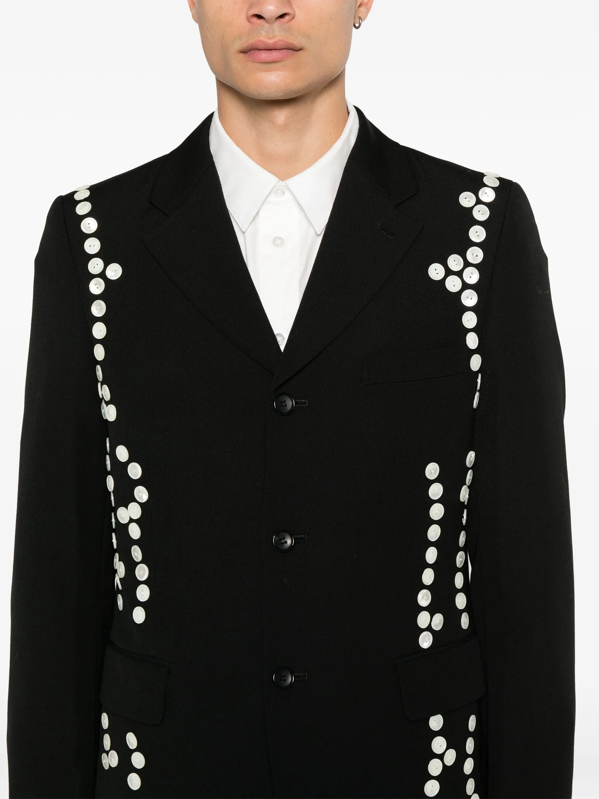 Blazer With Embellishments