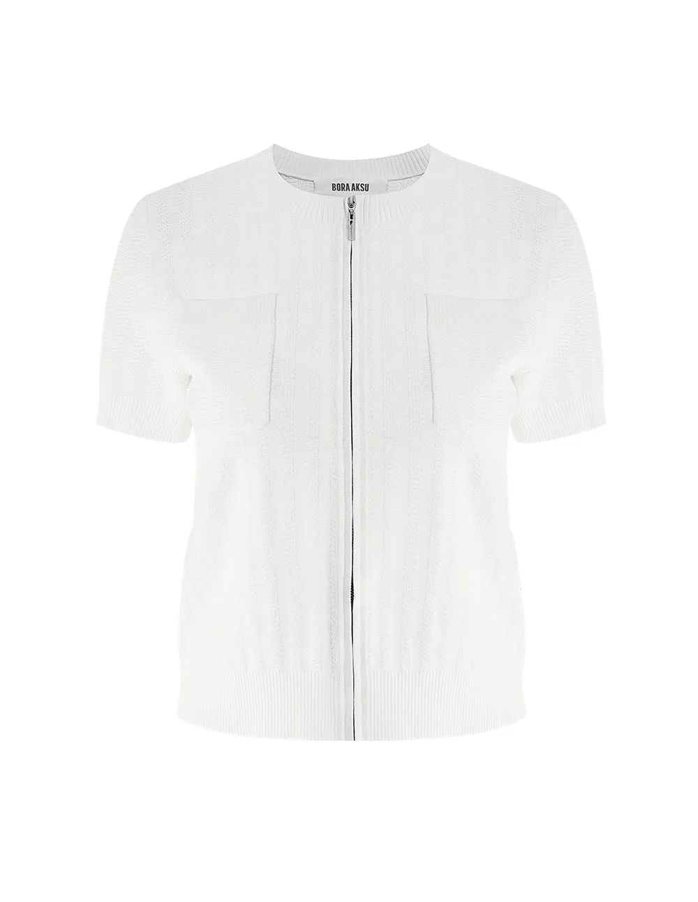BORA AKSU Short-Sleeved Cardigan