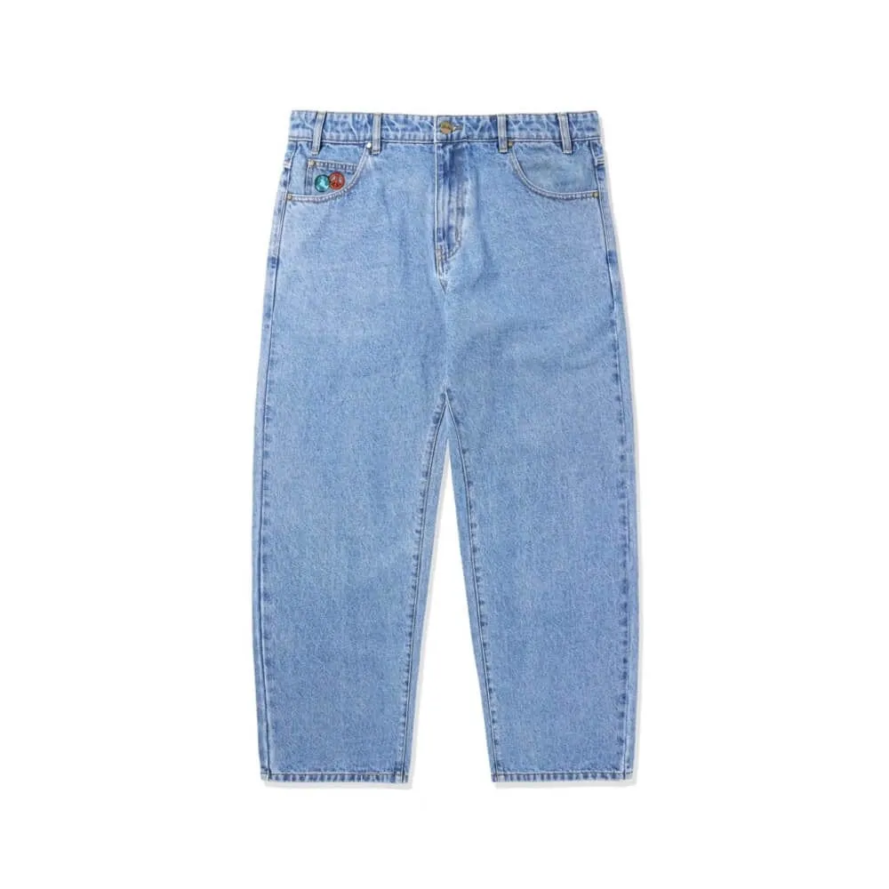 Butter Goods World Peace Denim Jeans Washed Indigo