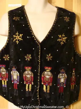 Christmas Nutcracker Themed  Vest Wm - Mens XXXL