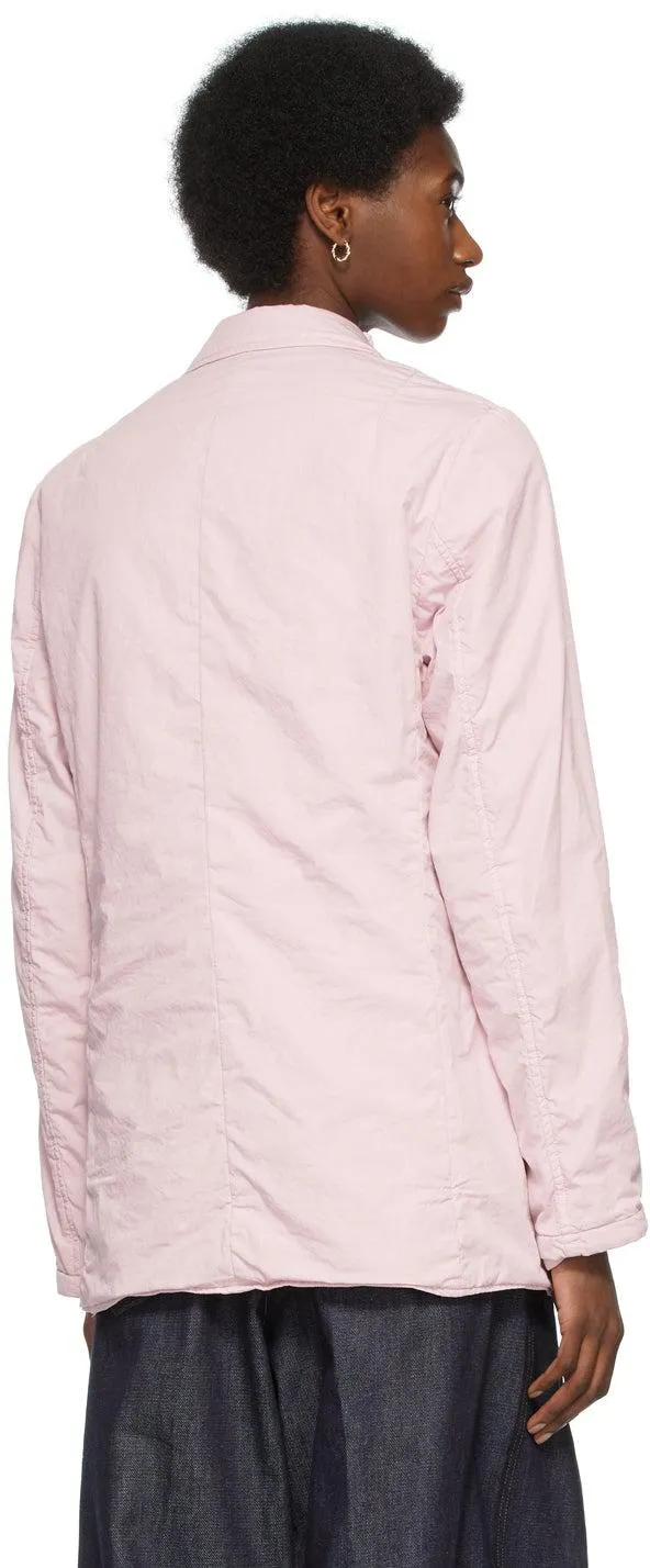 Dries Van Noten Pink Taffeta Blazer