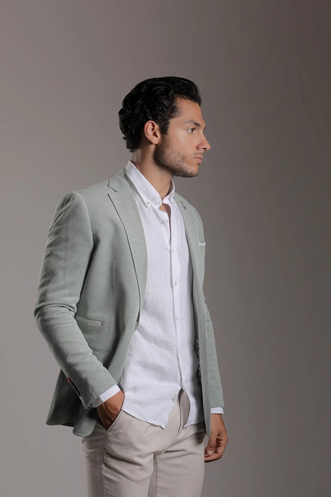 Fred Light Green Blazer