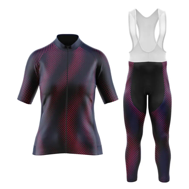 Halftone Aero Cycling Kit (Purple Red)