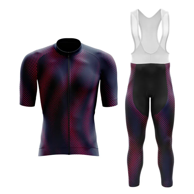 Halftone Aero Cycling Kit (Purple Red)