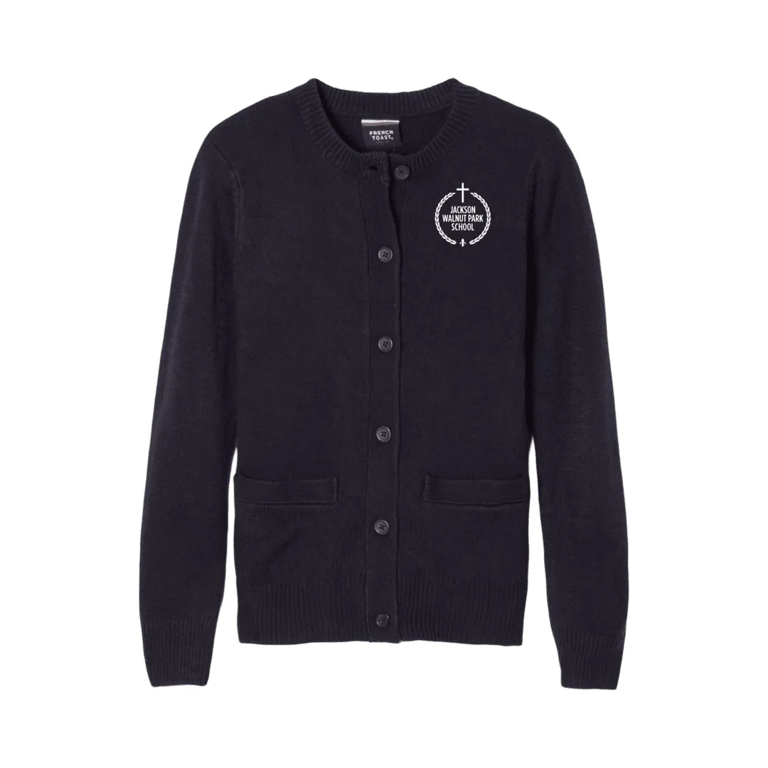 Jackson Walnut Park - Crewneck Cardigan - Girls