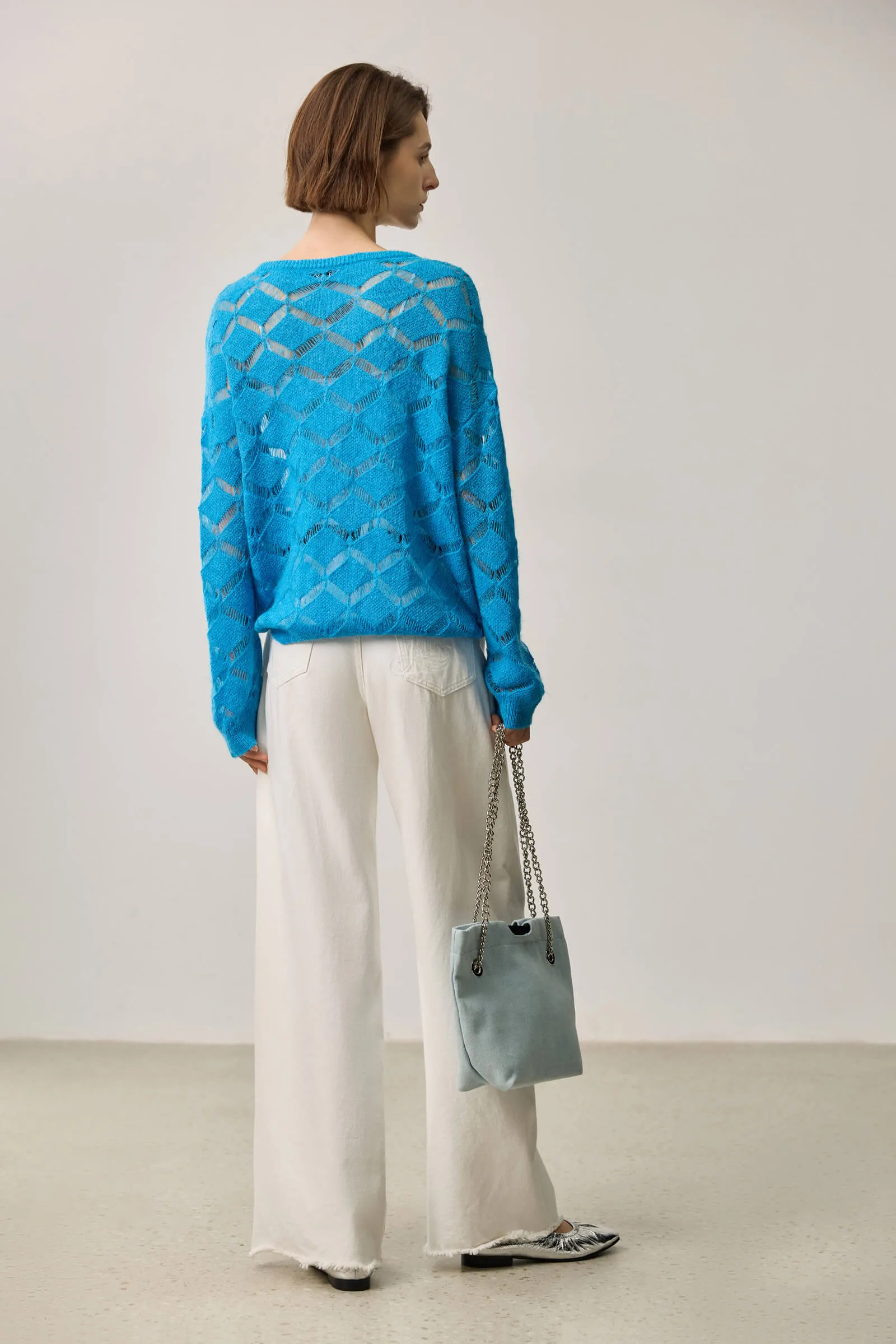 LILY Loose Textured Pullover