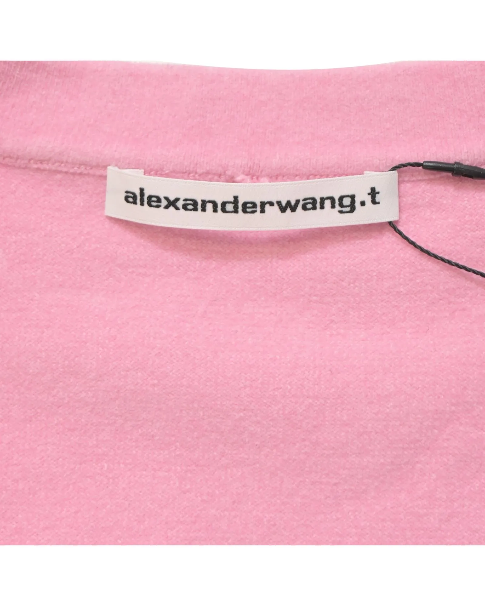 Logo-Embossed Cropped Merino Wool Cardigan with Ribbed-Knit Edges