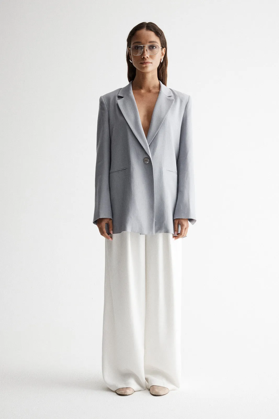 Marbella Blazer Sea Mist