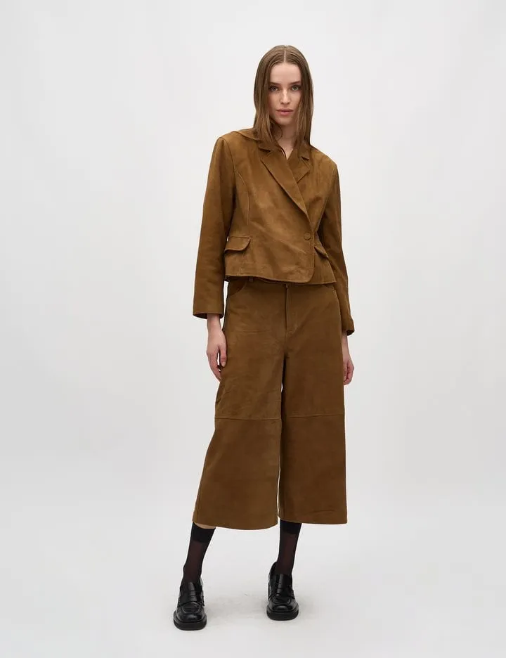 MbyM SUEDA Iva-M Blazer/Jacket Cognac Brown