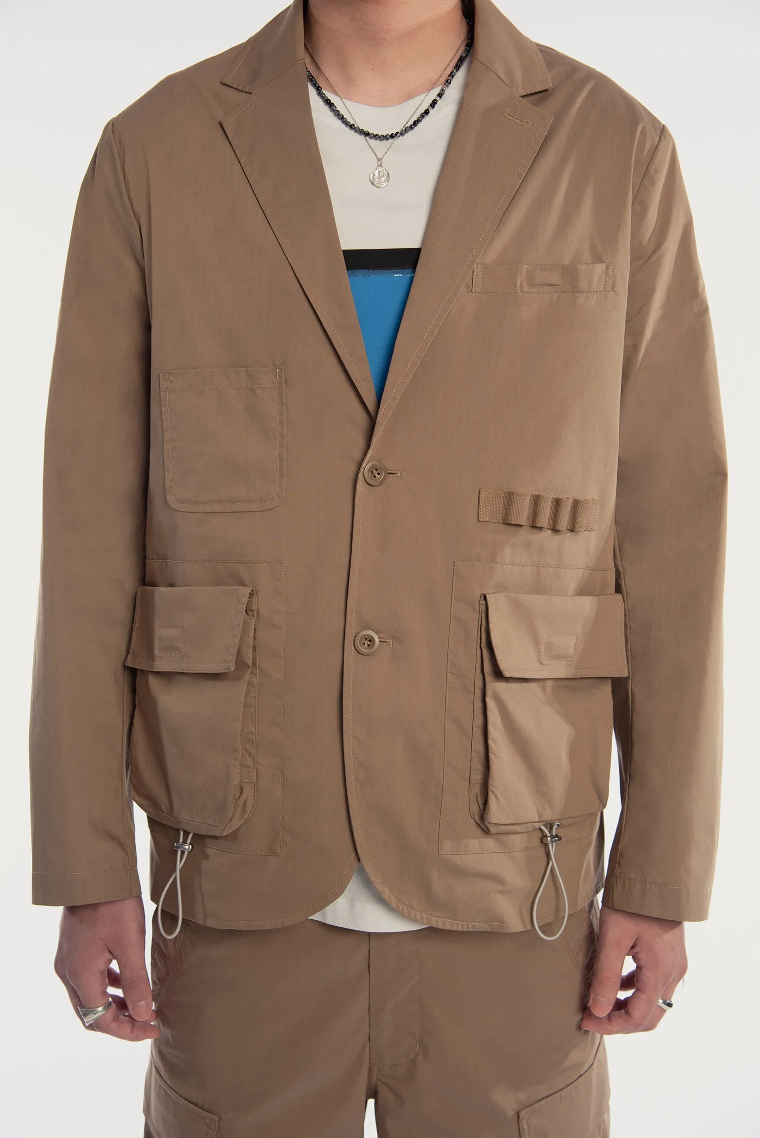 MEN'S COOLMAX® 3D POCKETS TECH BLAZER