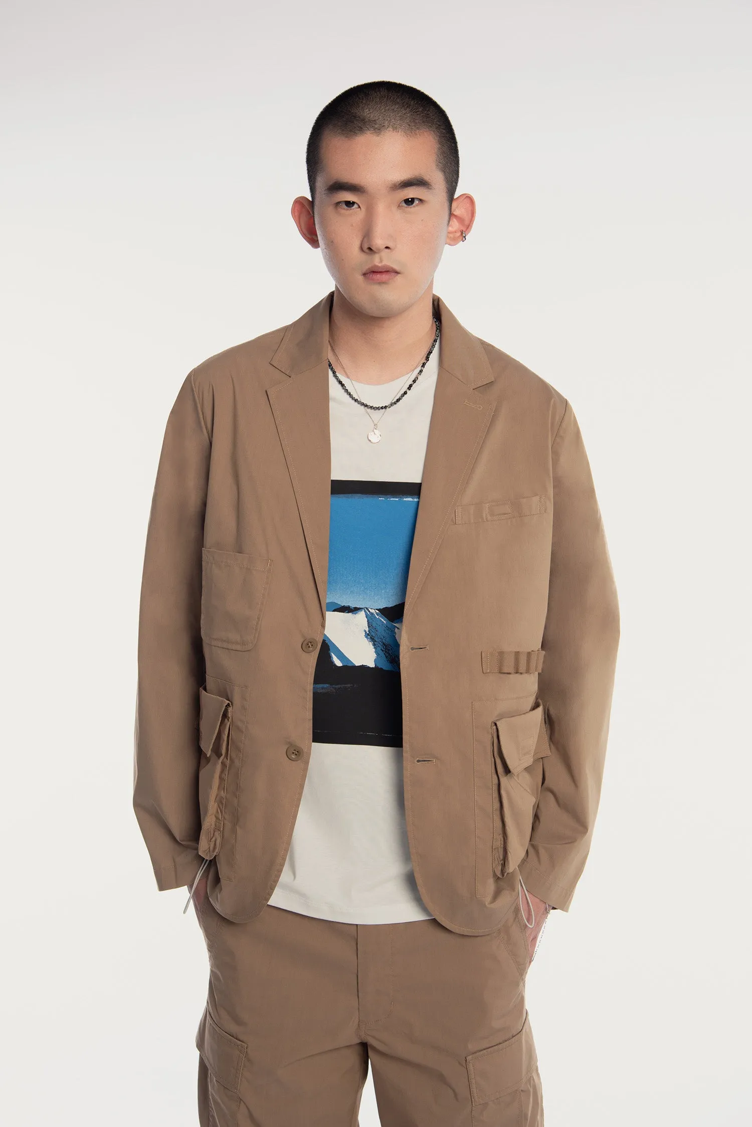 MEN'S COOLMAX® 3D POCKETS TECH BLAZER