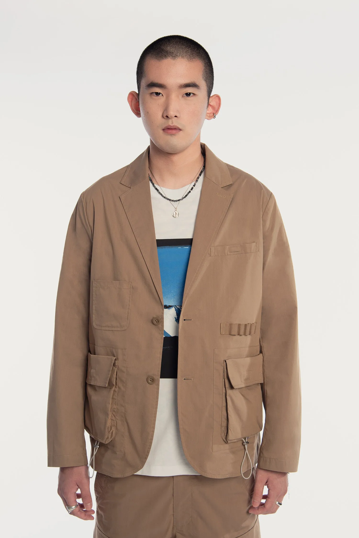 MEN'S COOLMAX® 3D POCKETS TECH BLAZER