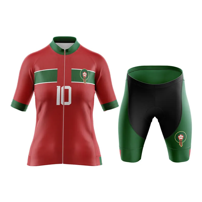 Morocco Football Aero Cycling Kit