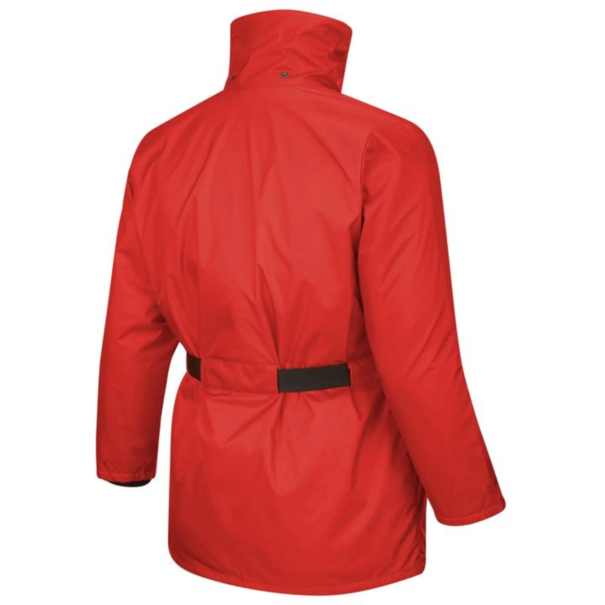 Mustang Survival Classic Flotation Coat - High Visibility Red, Critical Flotation, Durable, Warm, Functional Pockets, Versatile Use | Limited Size