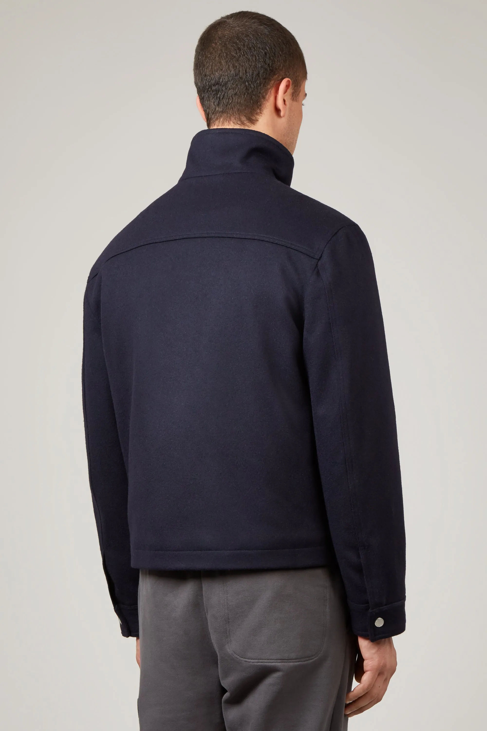 Navy Utility Harrington