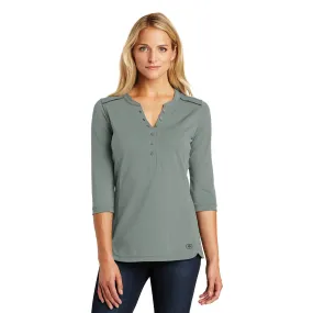 OGIO Women's Rogue Grey Fuse Henley