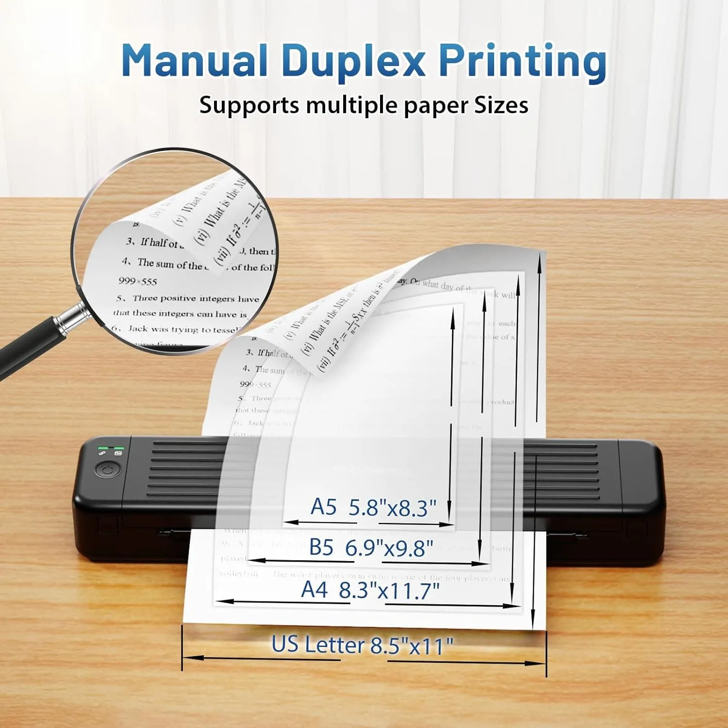 Phomemo P831 Bluetooth Portable Thermal Transfer Printer