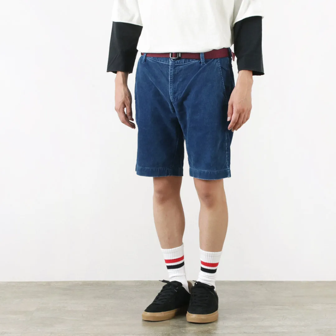REMI RELIEF / Sulfured Corduroy Regular Shorts