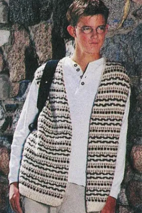 Santa Fe Unisex Vest Pattern (Knit)