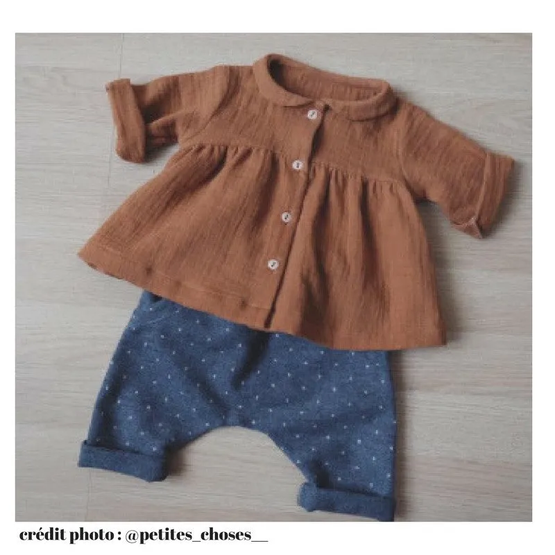 SEVILLA Harem pants - Unisex 1M-4Y - Paper Sewing Pattern