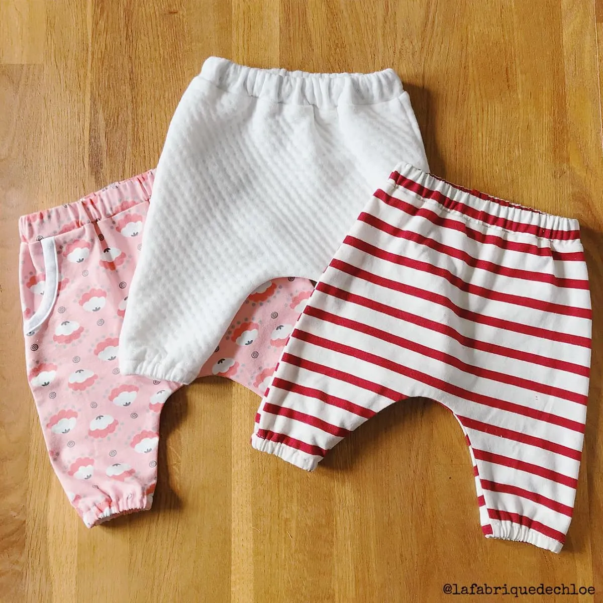 SEVILLA Harem pants - Unisex 1M-4Y - Paper Sewing Pattern