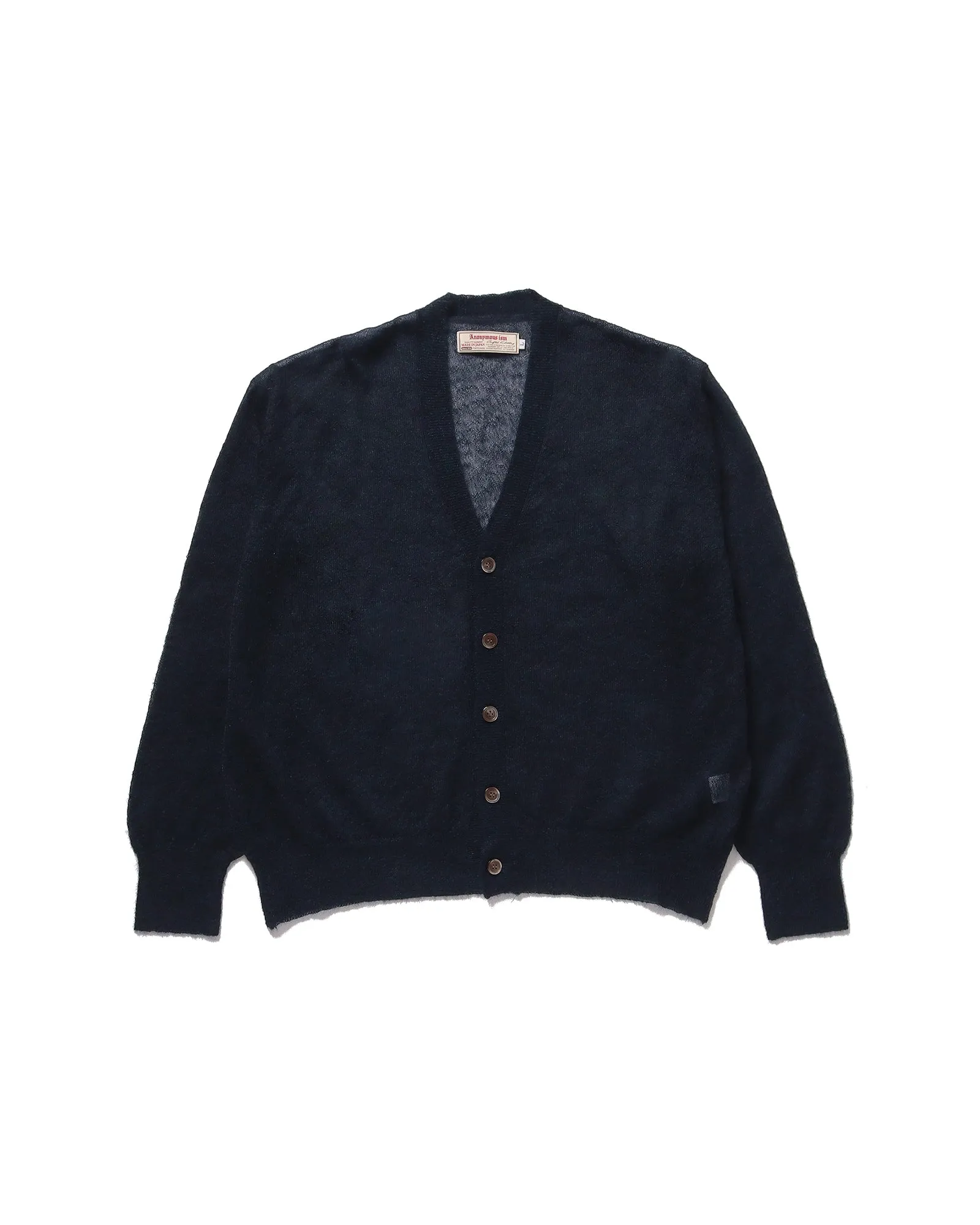 Sheer Mohair Cardigan