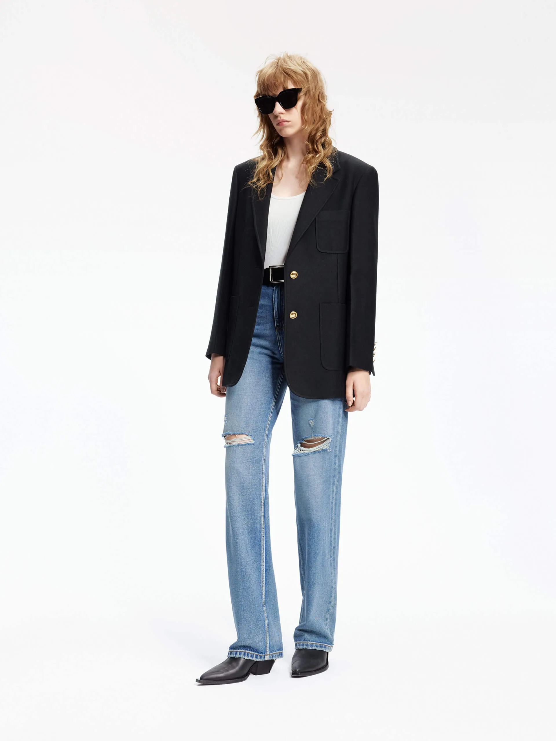 Single Breasted Tailored Blazer
