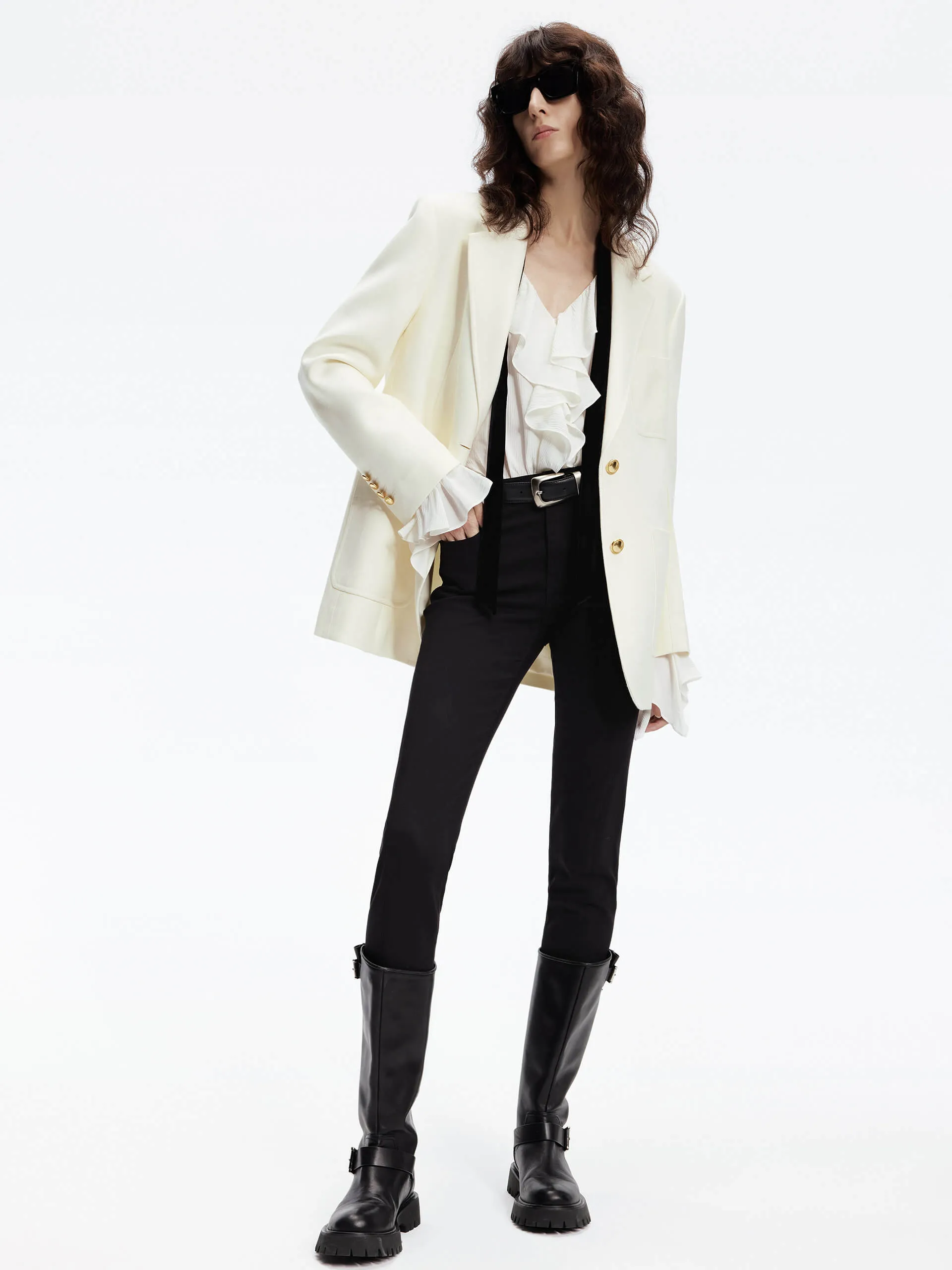 Single Breasted Tailored Blazer