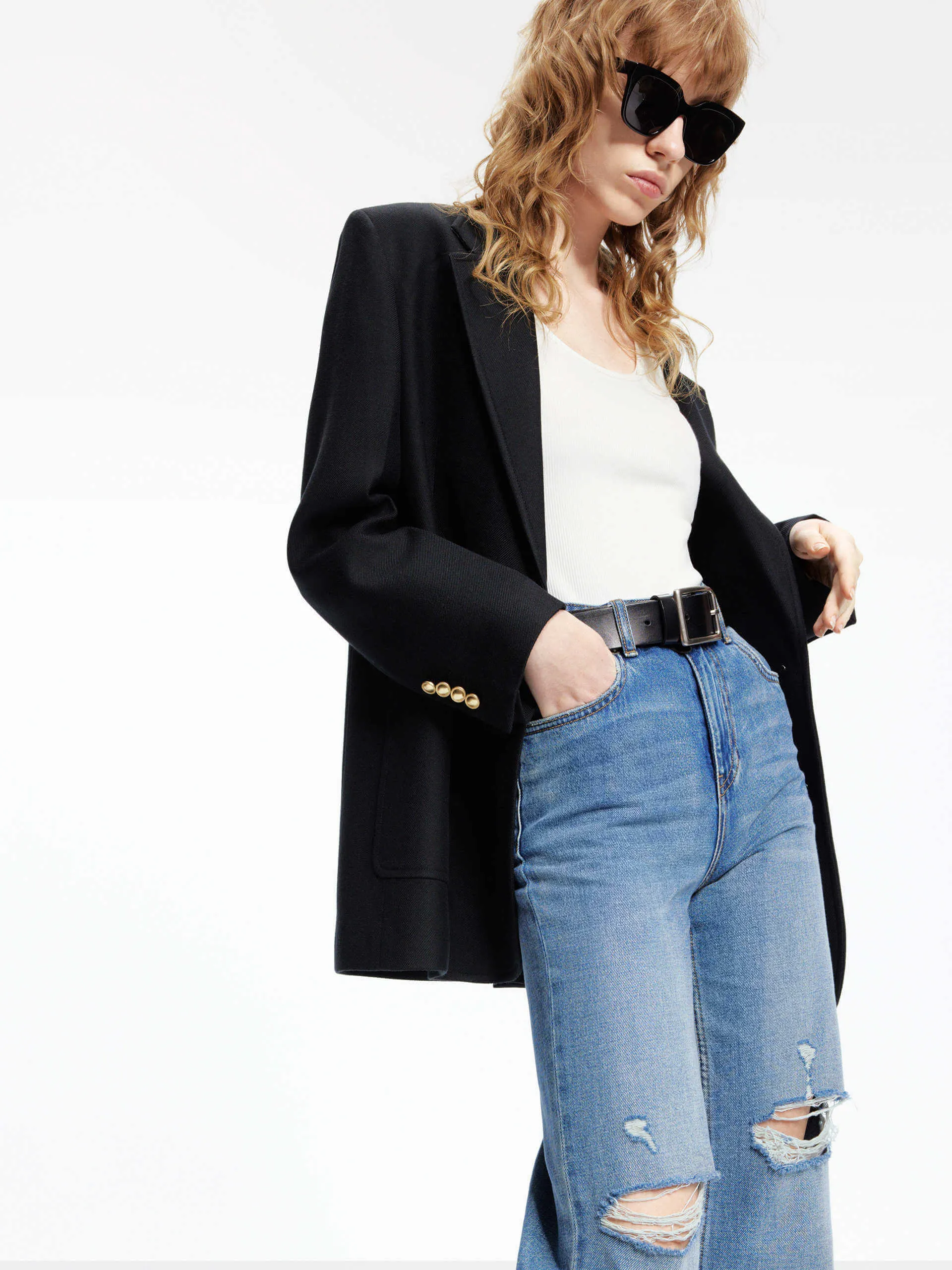 Single Breasted Tailored Blazer