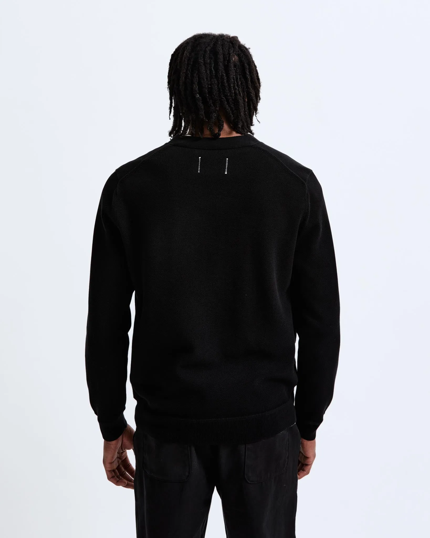 Supima Pique Ace Cardigan