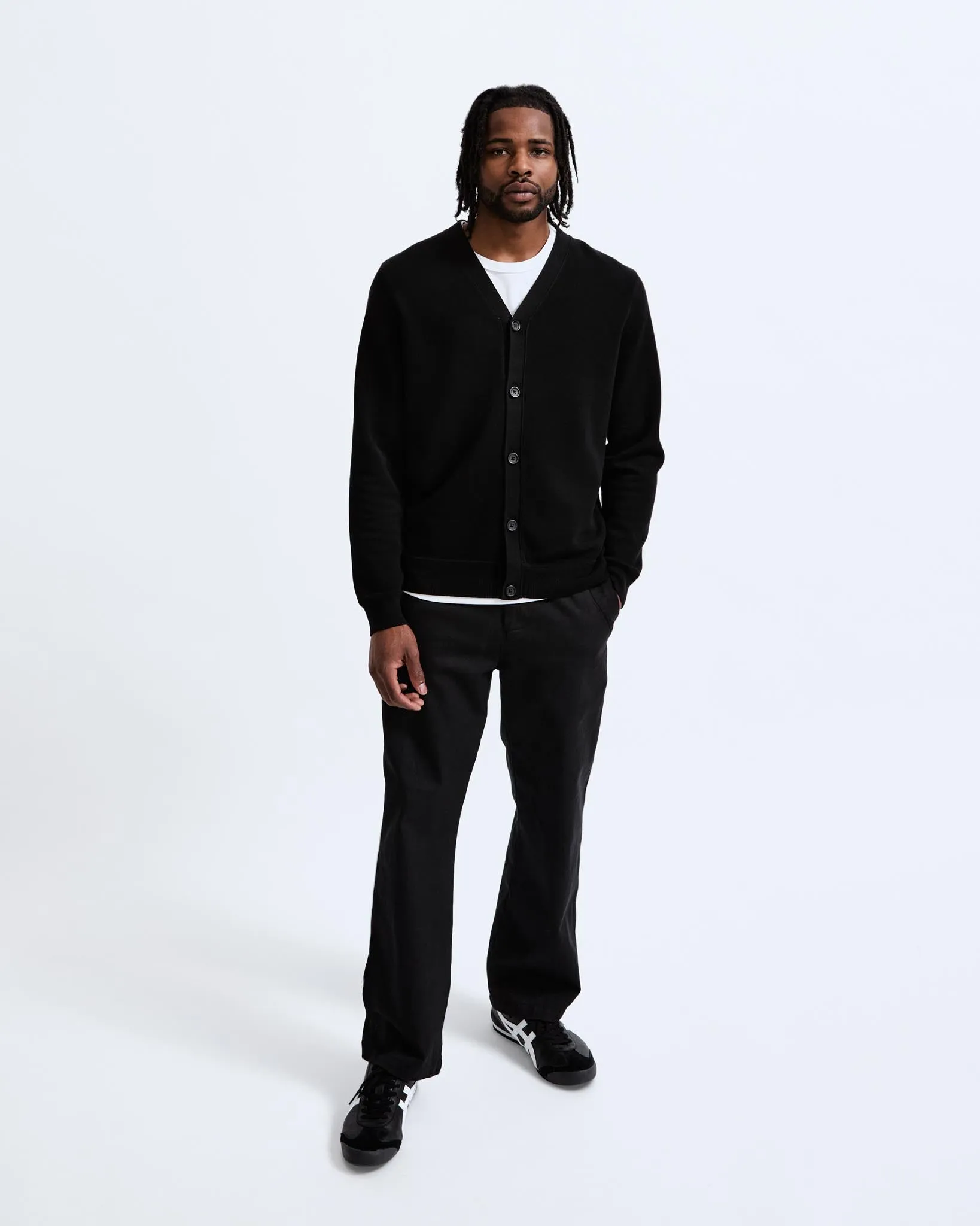Supima Pique Ace Cardigan