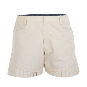 TAYLORMADE Pleated Women's Shorts (Ice Beige)