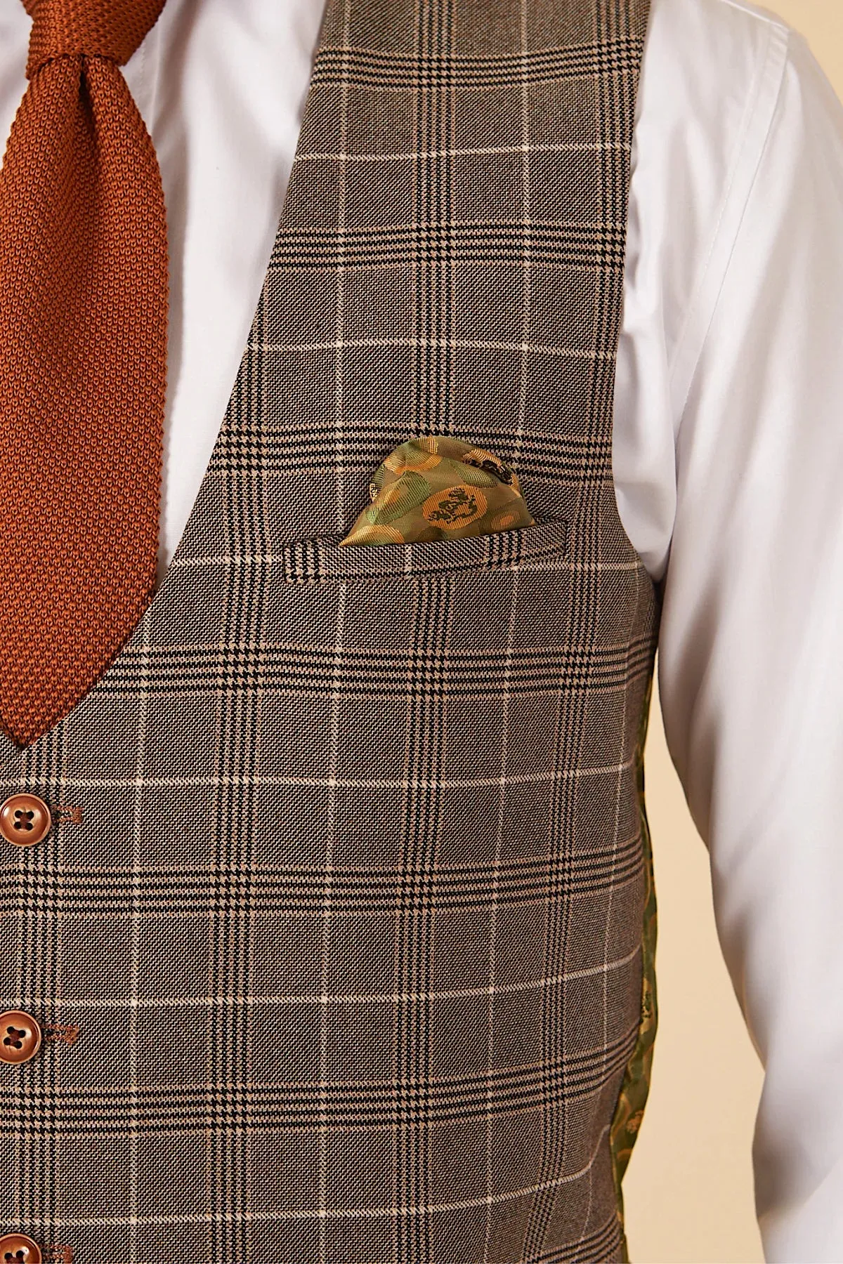 Three-Piece Men's Suit Dion Blue Mix and Match