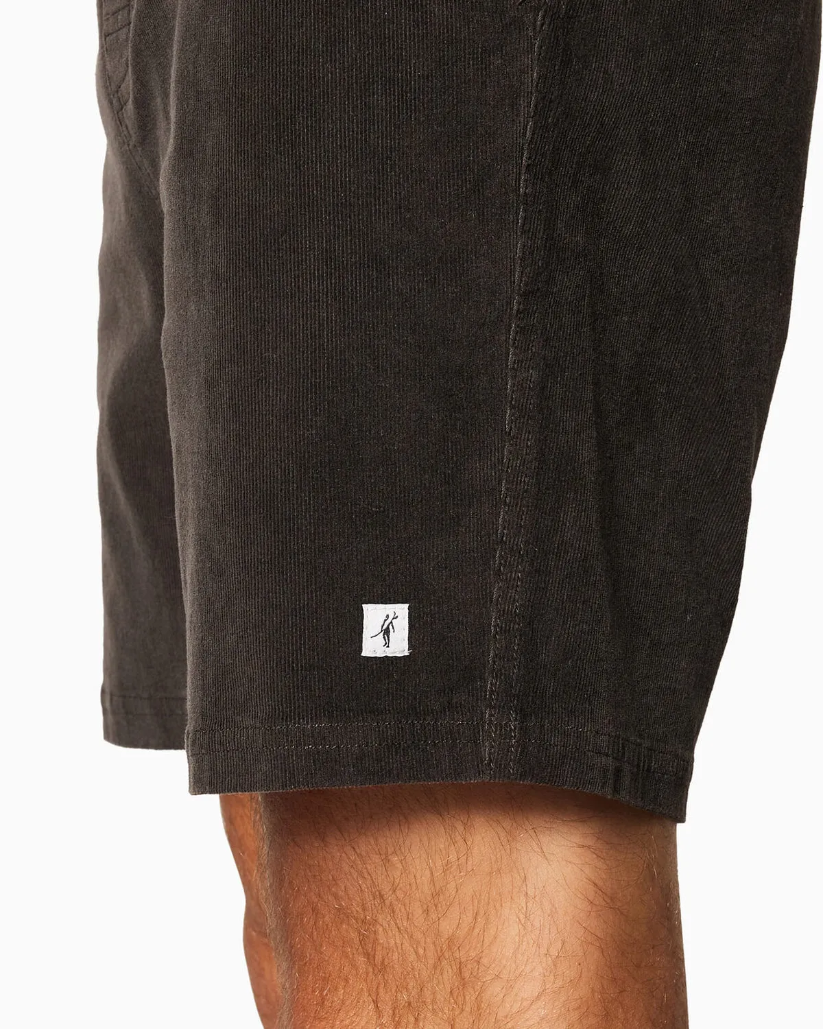 Toes on the Nose Cabo Corduory Short-Charcoal