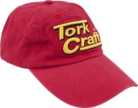 TORK CRAFT BASE BALL CAP RED ONE SIZE FITS ALL